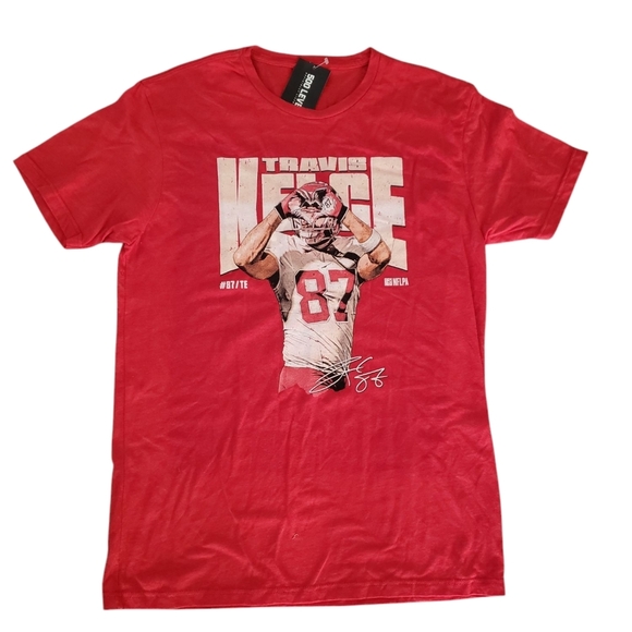 Kansas City Chiefs Travis Kelce Tee NWT Large - Picture 1 of 4
